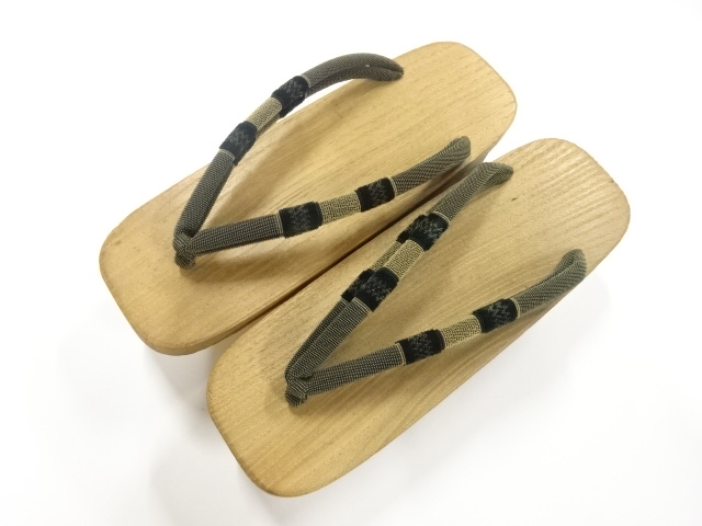 JAPANESE UNUSED PAULOWNIA GETA (22 cm) 